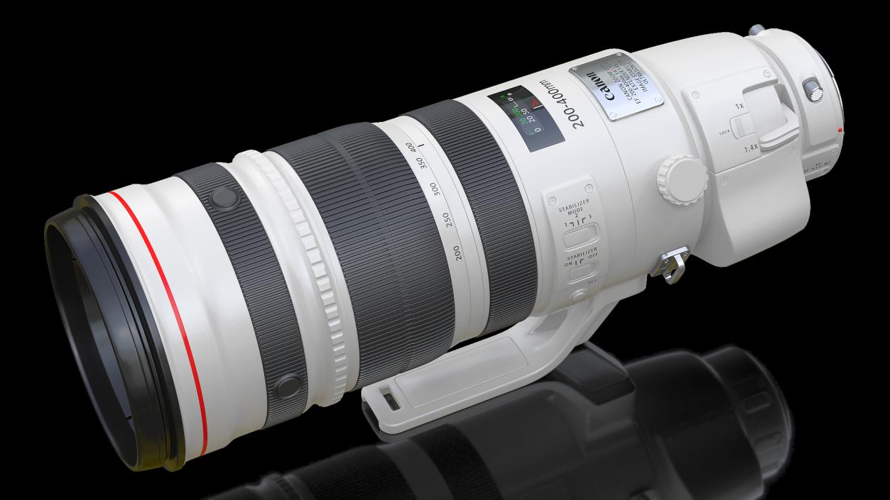 Canon Lens EF 200 400mm Extender 3D