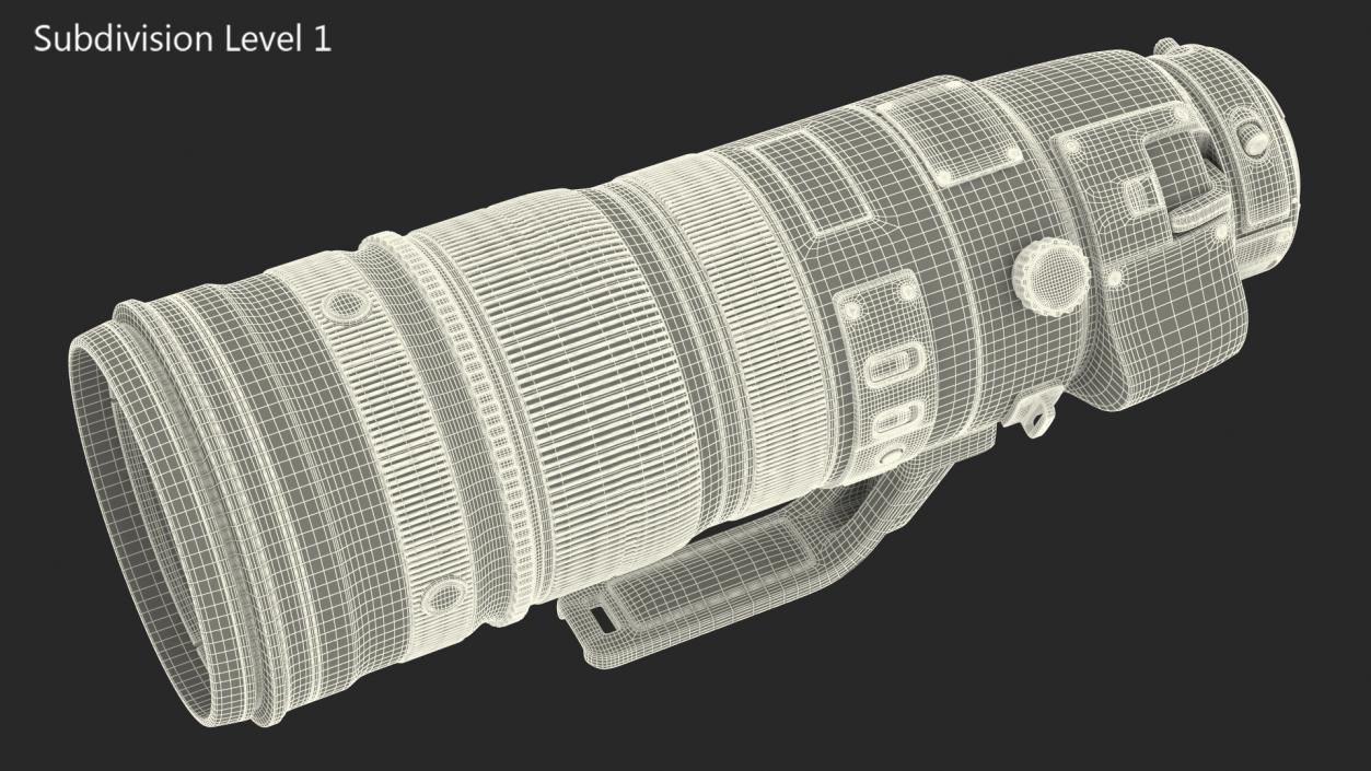 Canon Lens EF 200 400mm Extender 3D