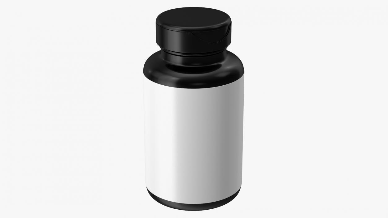 Vitamin Jar Blank 3D