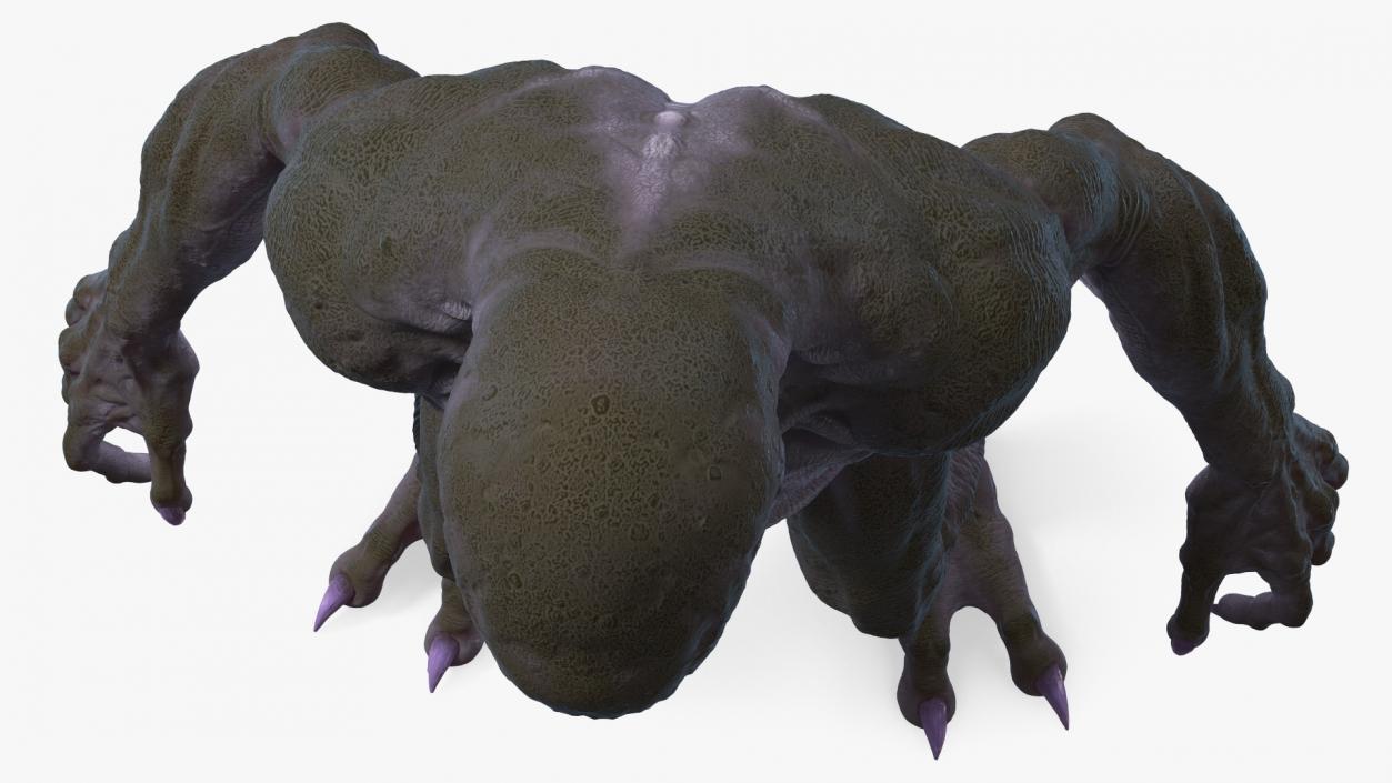 3D Monster Beast model