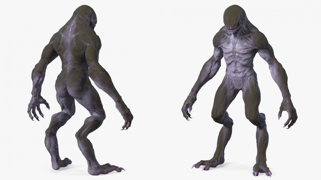 3D Monster Beast model