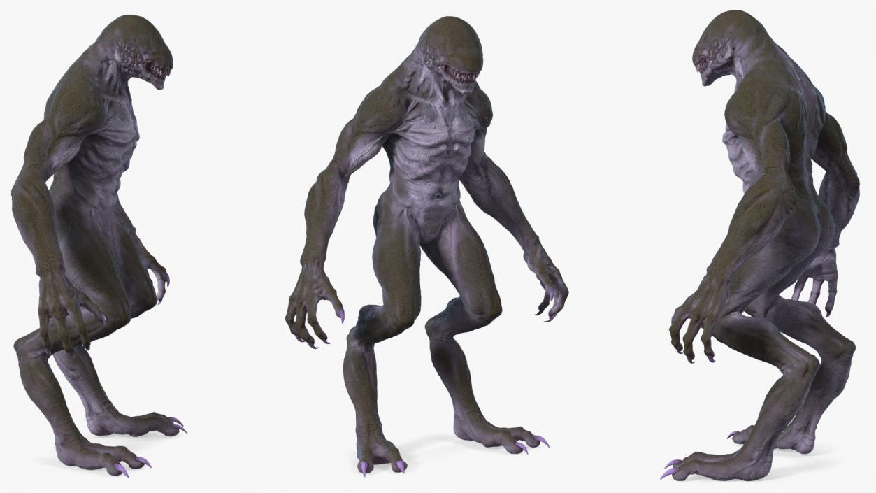 3D Monster Beast model