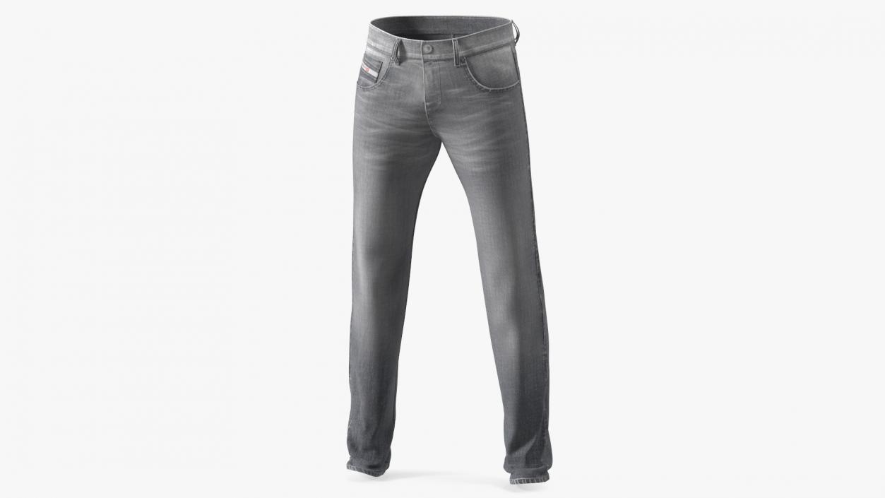 3D Diesel Men Denim Gray