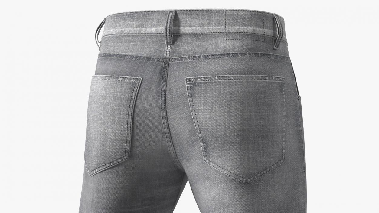 3D Diesel Men Denim Gray