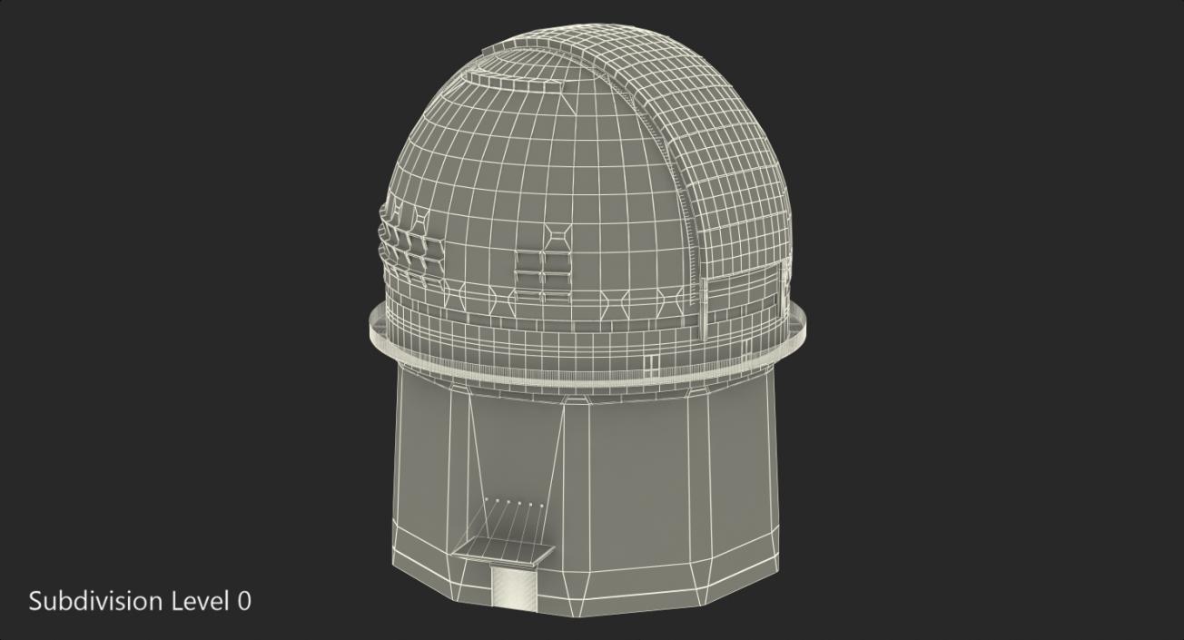 3D model Observatory Building