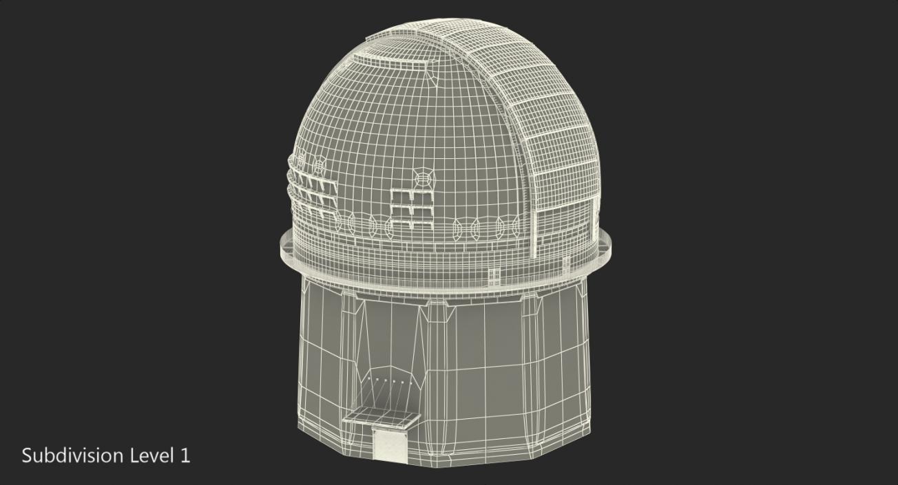 3D model Observatory Building