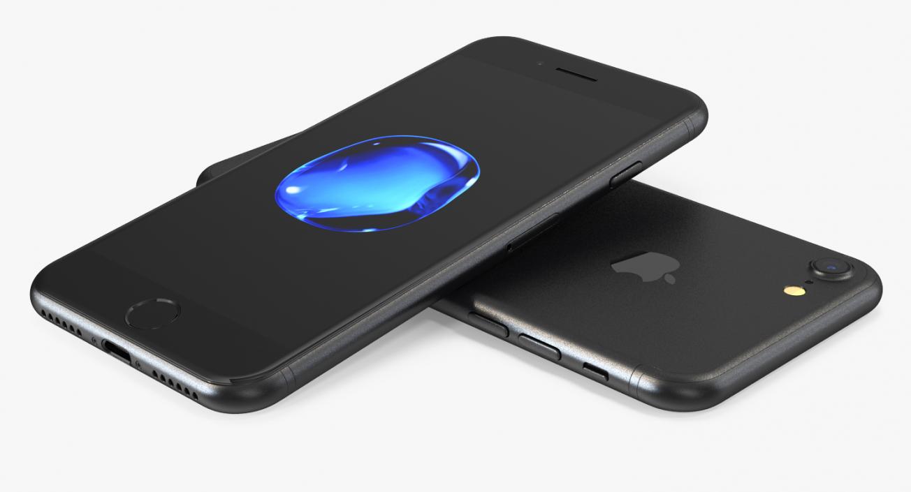 IPhone 7 Black 3D model