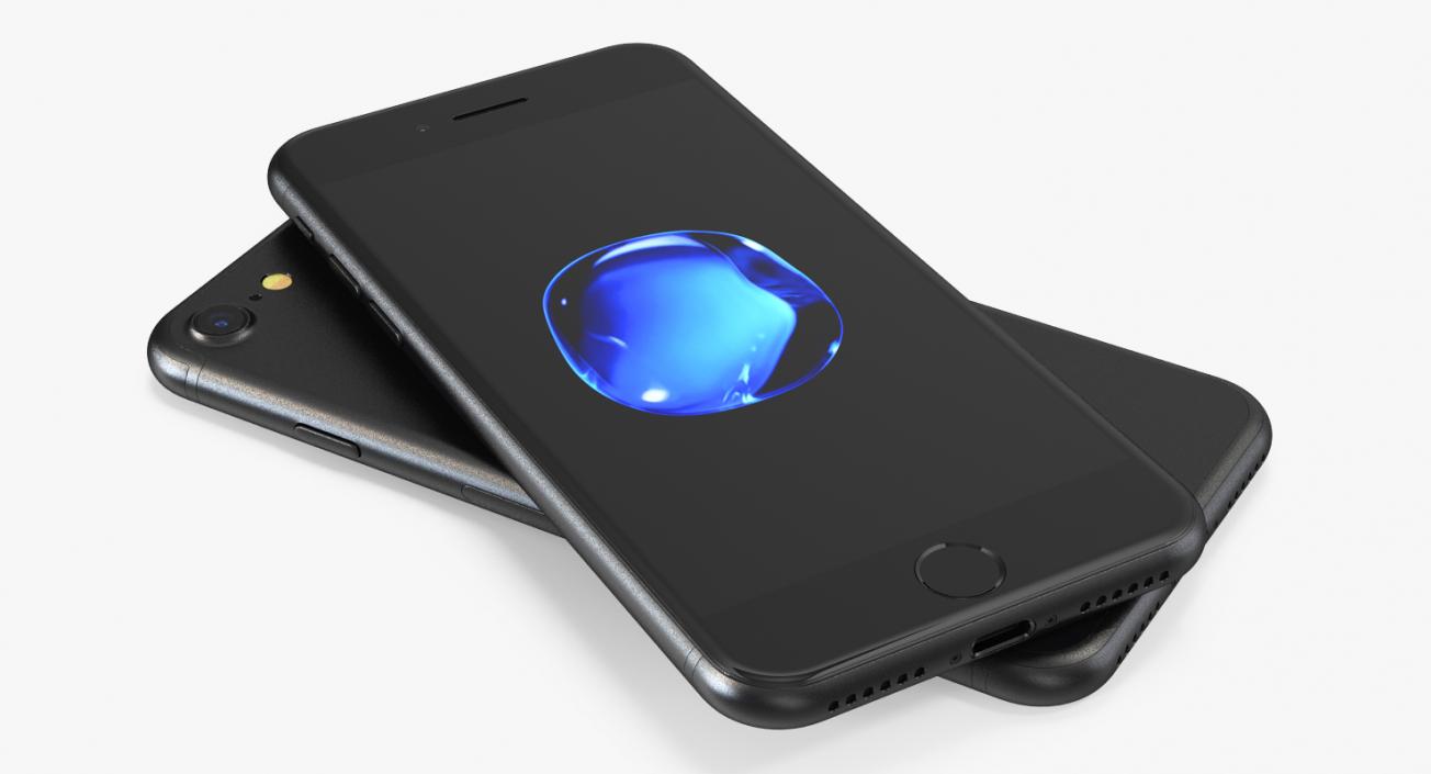 IPhone 7 Black 3D model