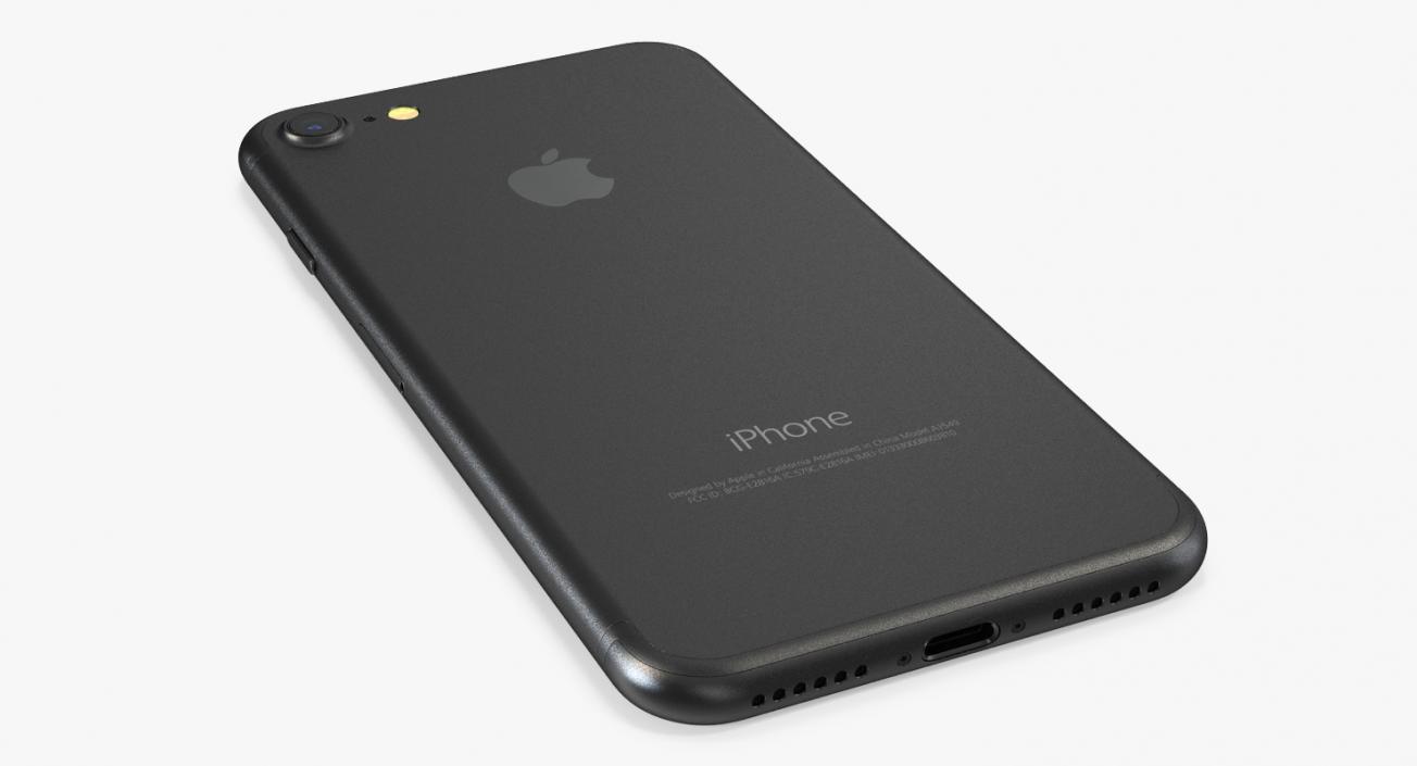 IPhone 7 Black 3D model