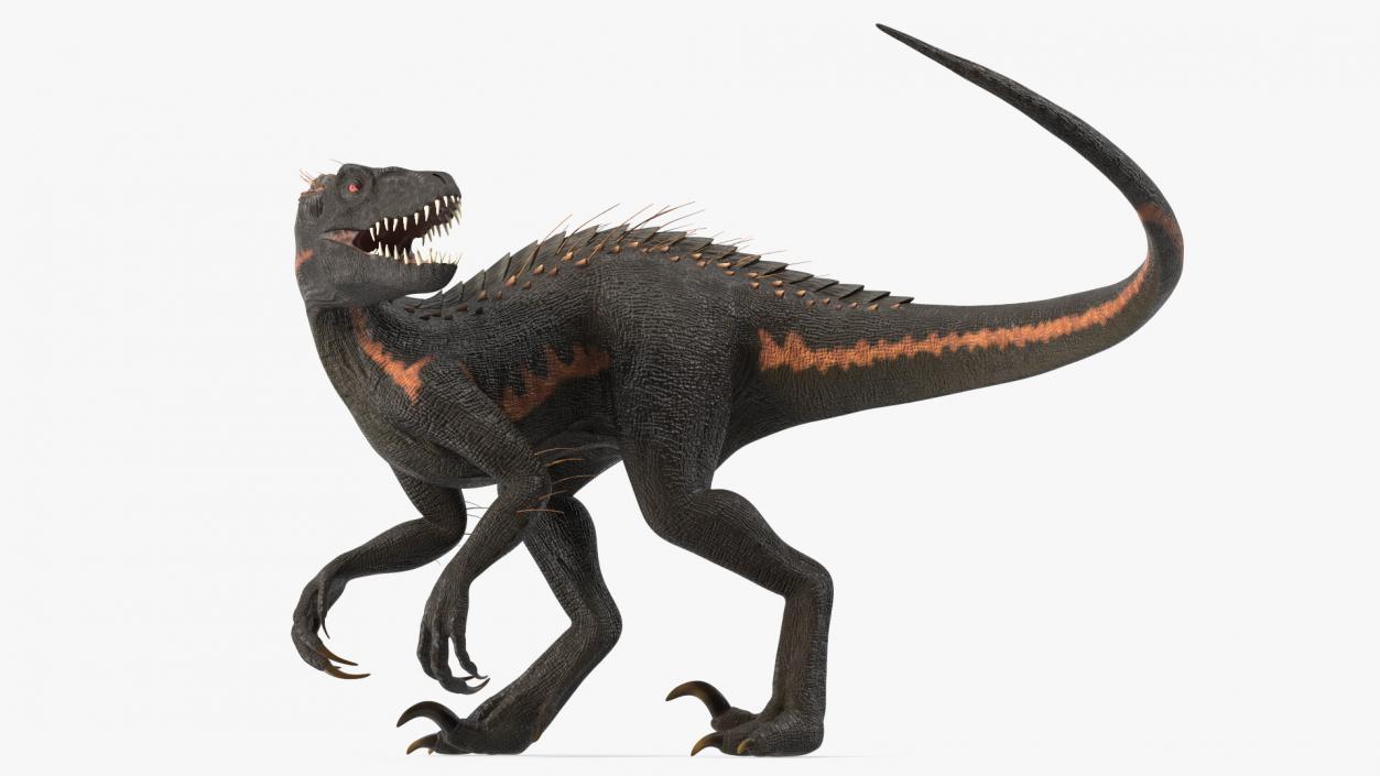 3D Indoraptor Walking Pose model