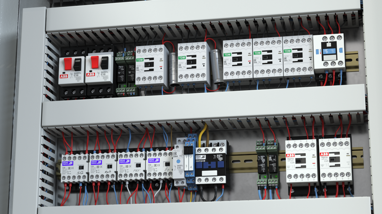 3D Electrical Panel