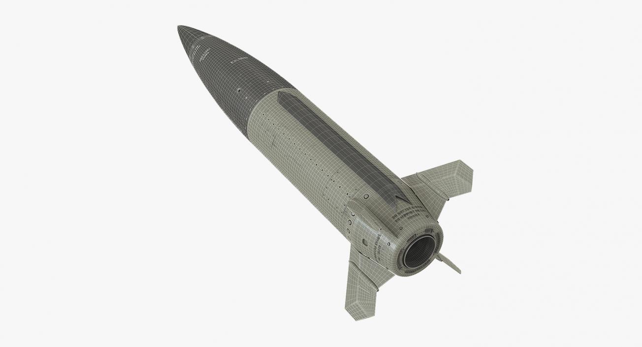 3D Millitary Missiles and Rockets 3D Models Collection