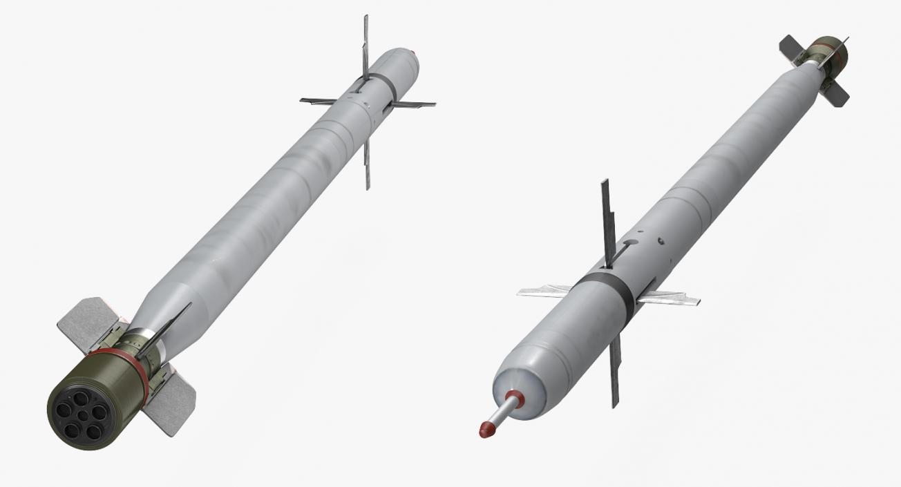 3D Millitary Missiles and Rockets 3D Models Collection