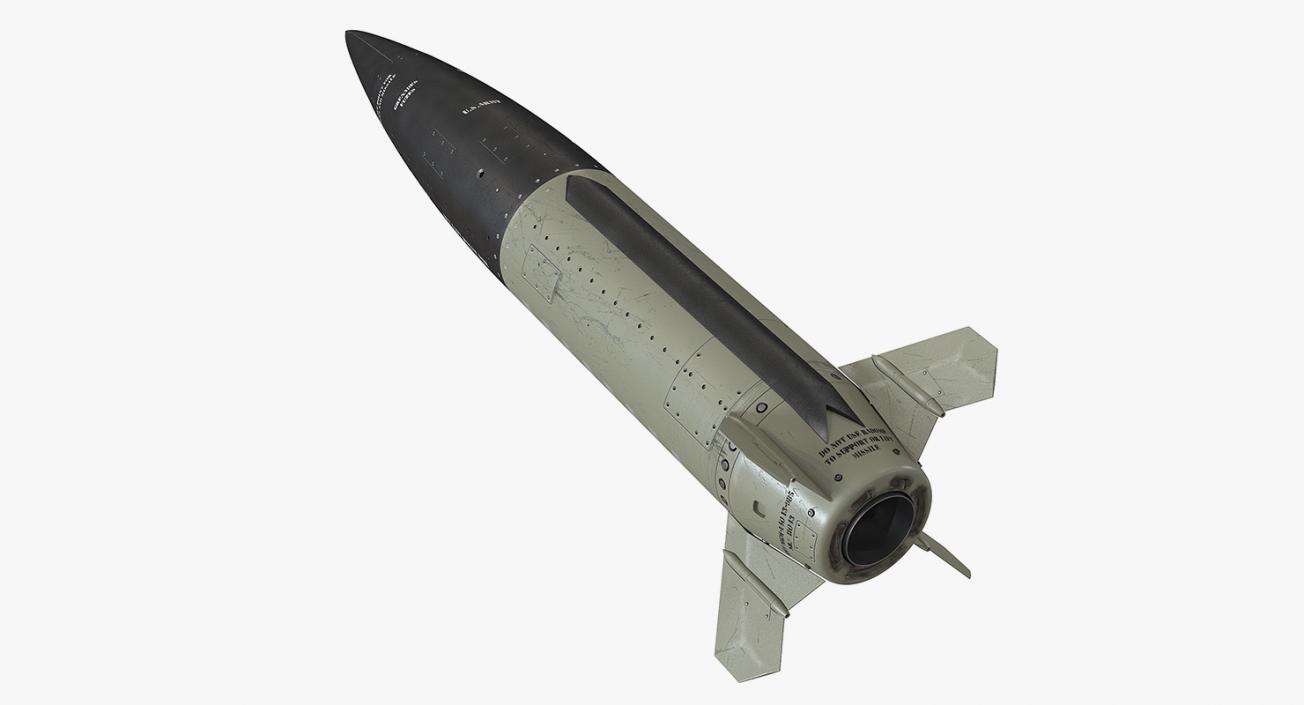 3D Millitary Missiles and Rockets 3D Models Collection