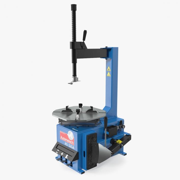 3D Automotech AS-24SA Semi-Automatic Tyre Changer