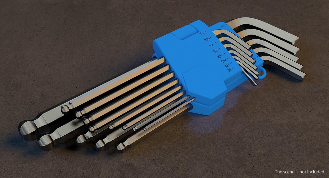 3D Hex Key Wrenches