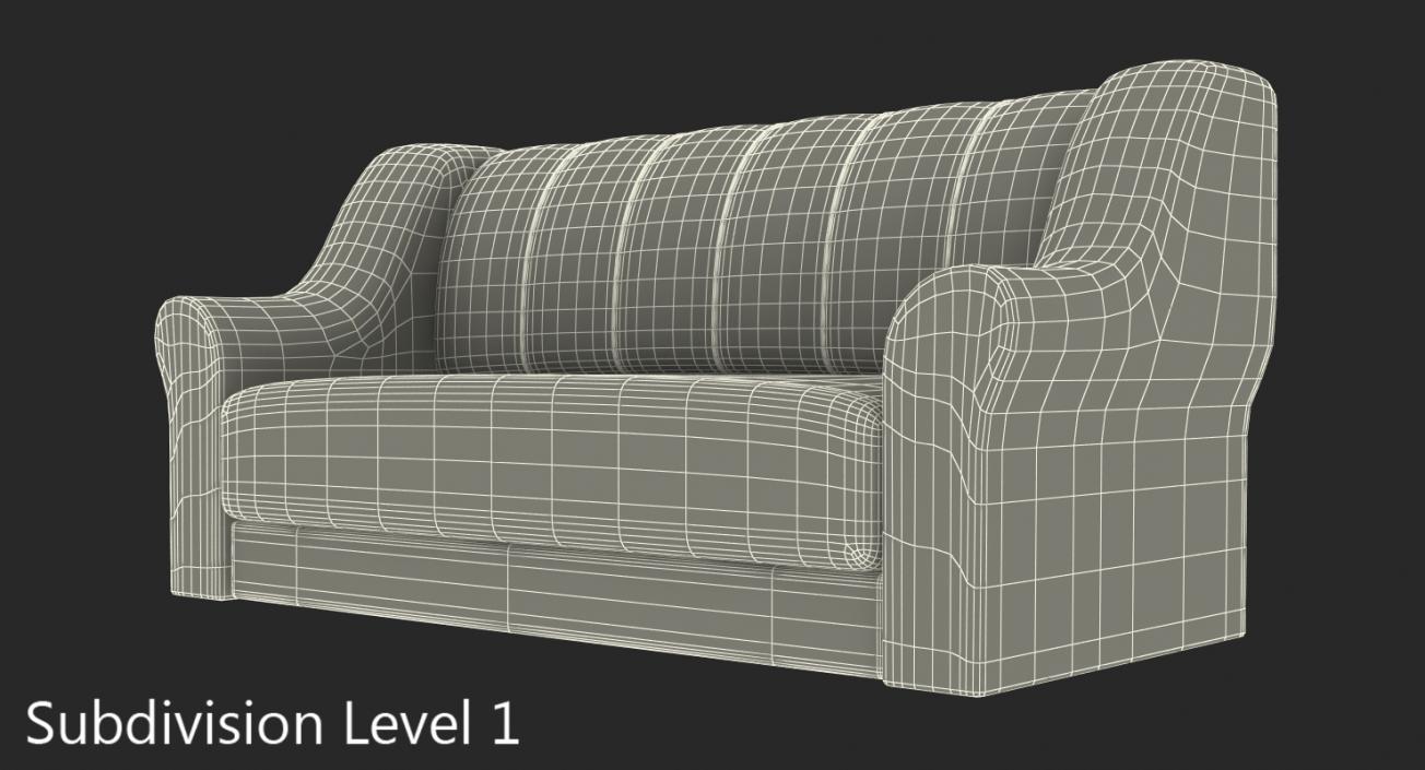 Leather Sofa 3D