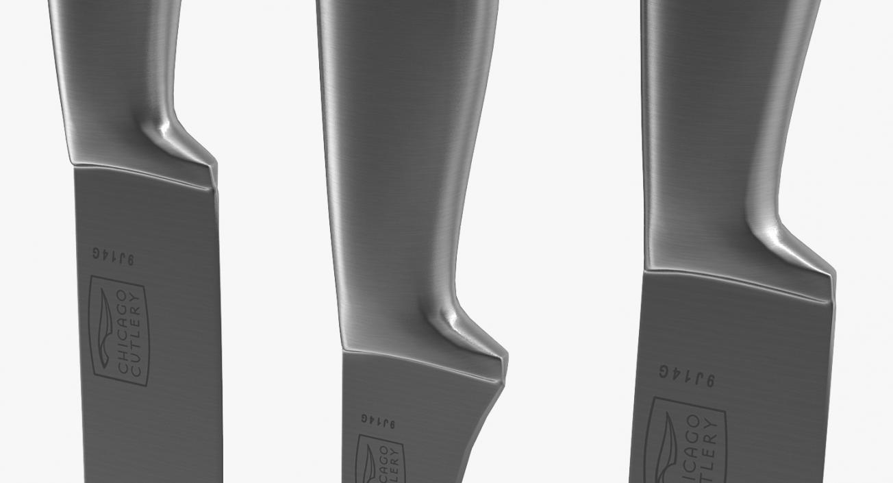 Kitchen Knives Collection 2 3D