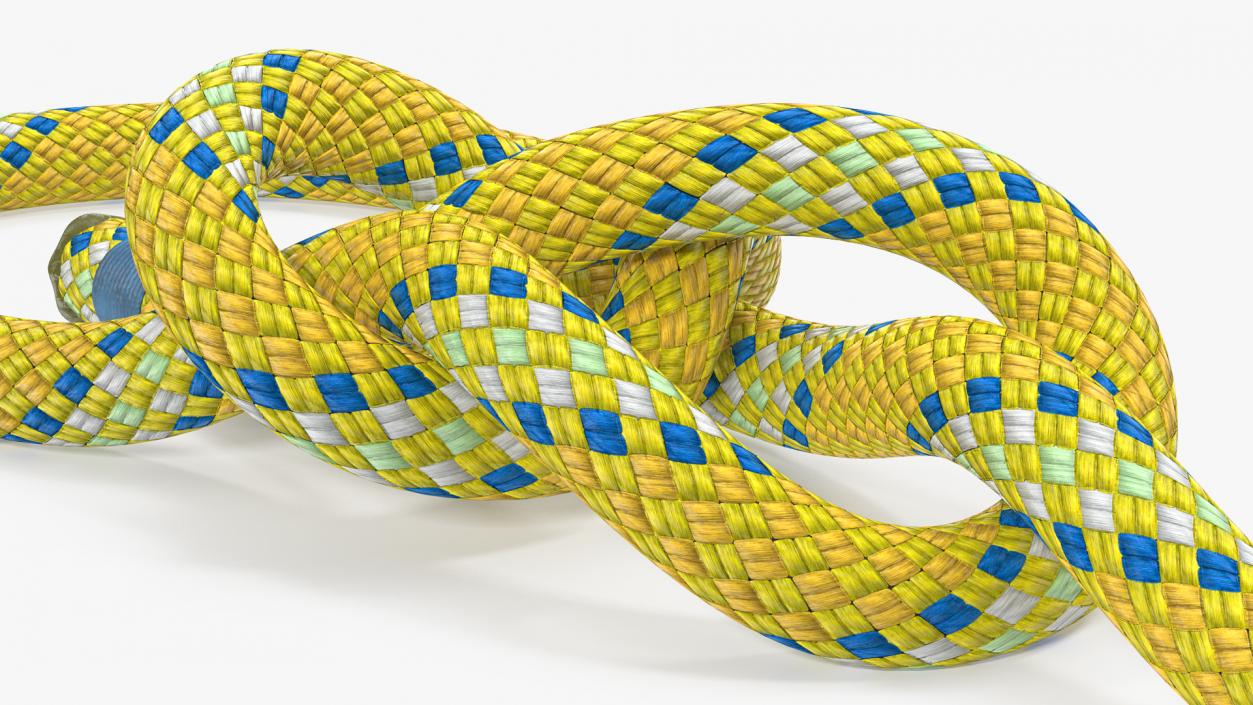 Bowline Rope Knot 3D