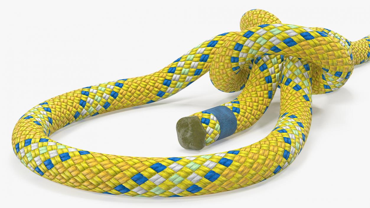 Bowline Rope Knot 3D