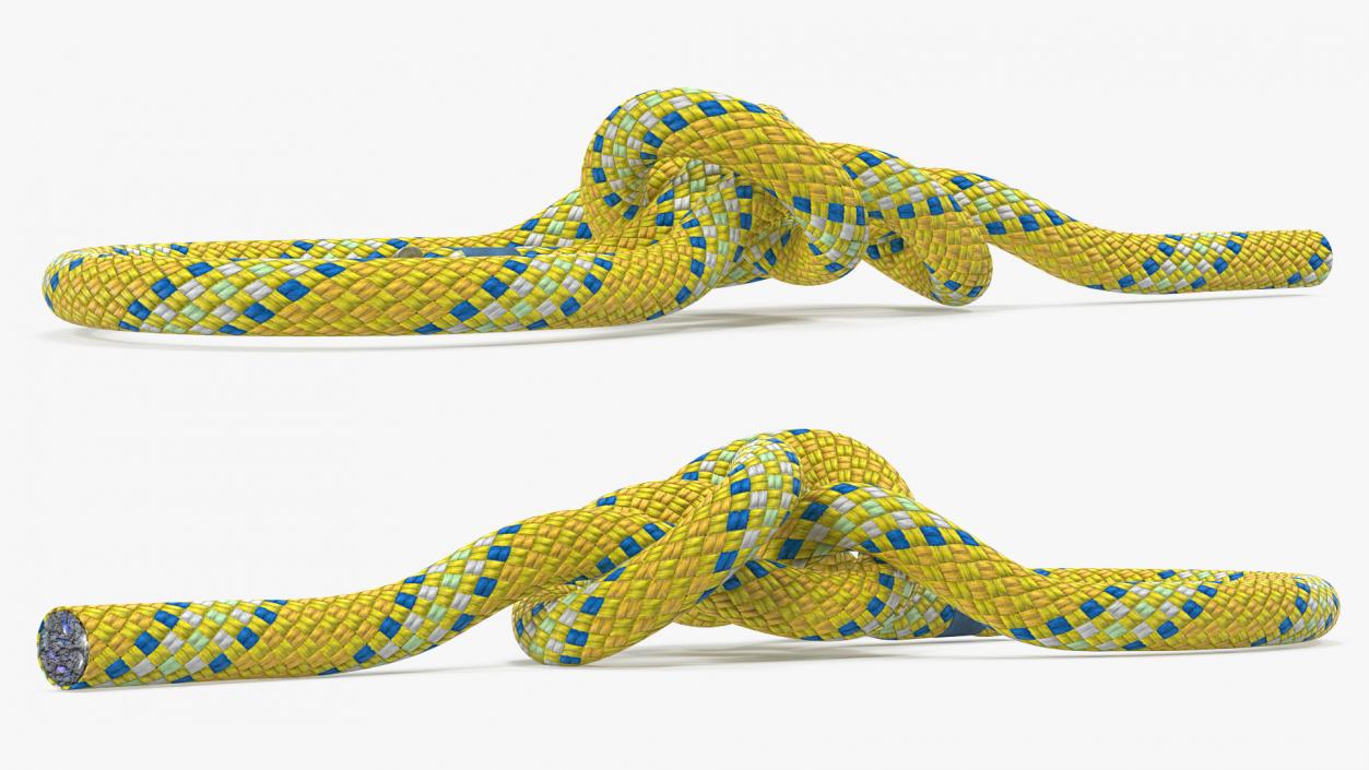 Bowline Rope Knot 3D