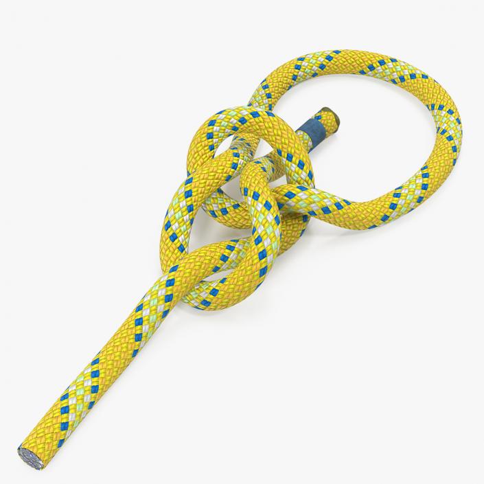 Bowline Rope Knot 3D