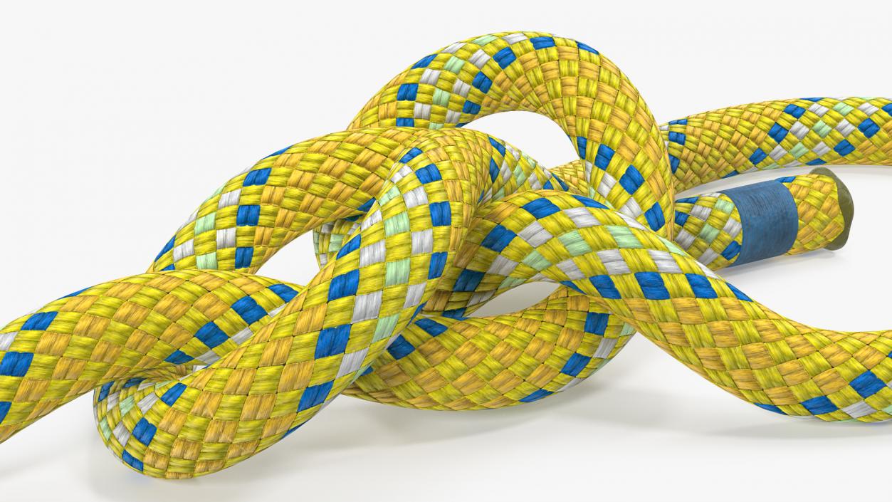 Bowline Rope Knot 3D