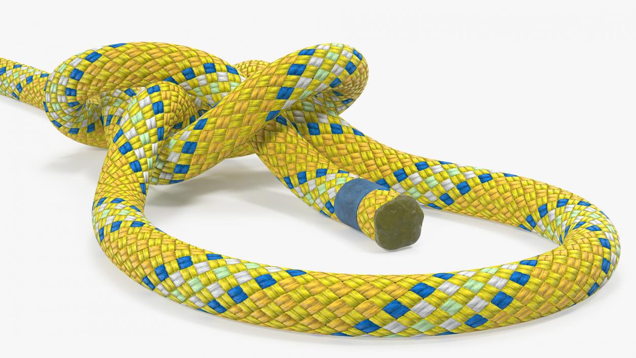 Bowline Rope Knot 3D