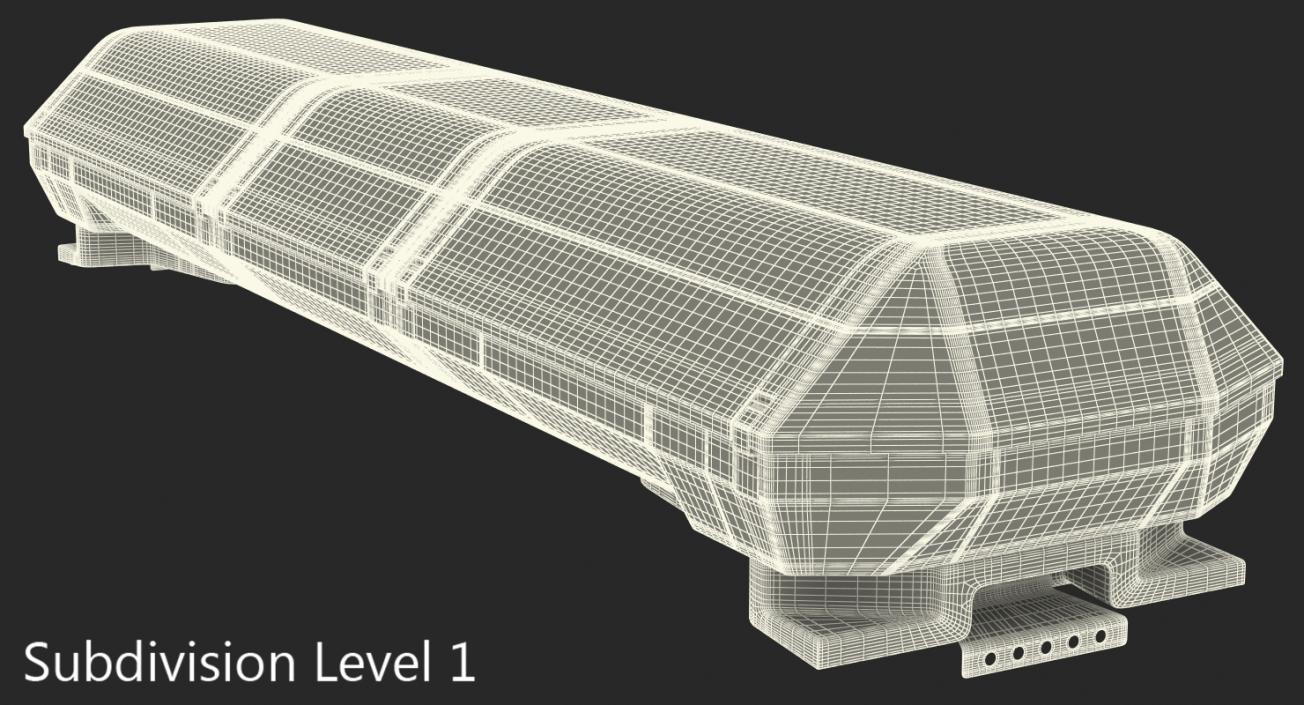 Police Lightning Bar Code 3 mx7000 3D model