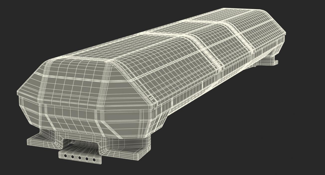 Police Lightning Bar Code 3 mx7000 3D model