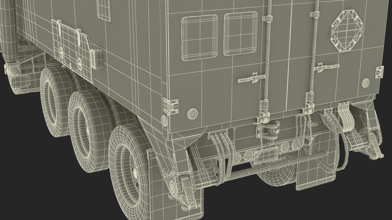 3D Minuteman Transporter Erector Loader Rigged model