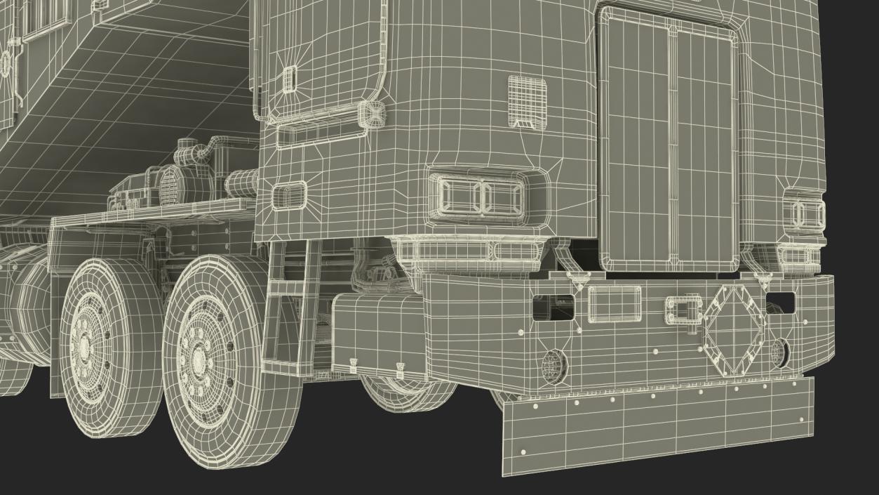 3D Minuteman Transporter Erector Loader Rigged model