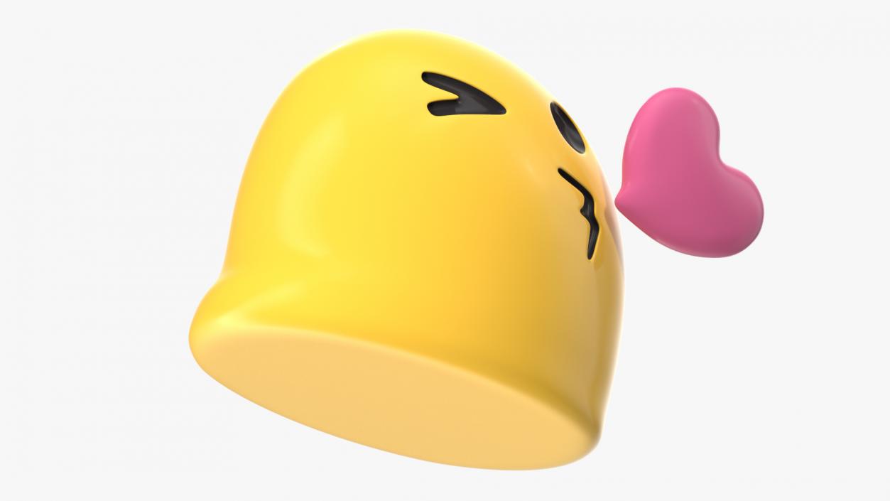 3D Blowing Kiss Android Emoji