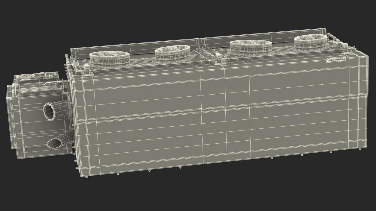 Aseptic Sterile Isolator 3D model