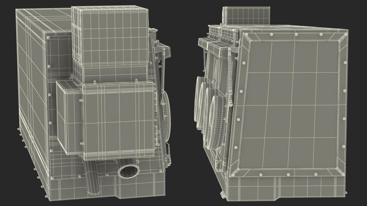 Aseptic Sterile Isolator 3D model