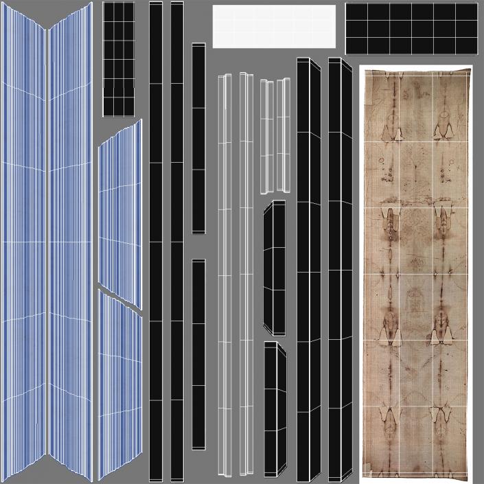 Shroud of Turin Framed 3D