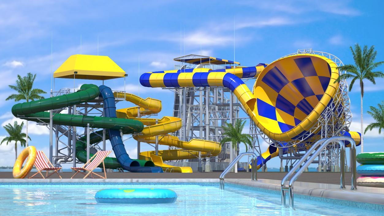 3D Body Water Slide