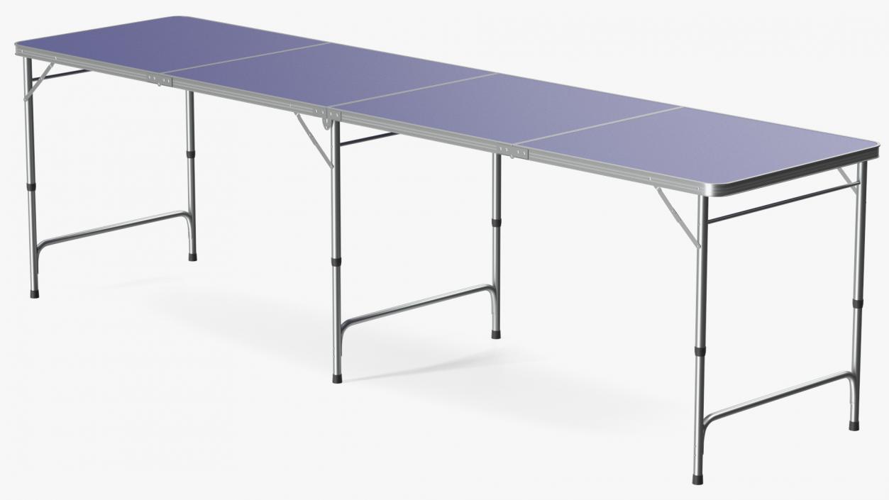 3D Portable Foldable Table model