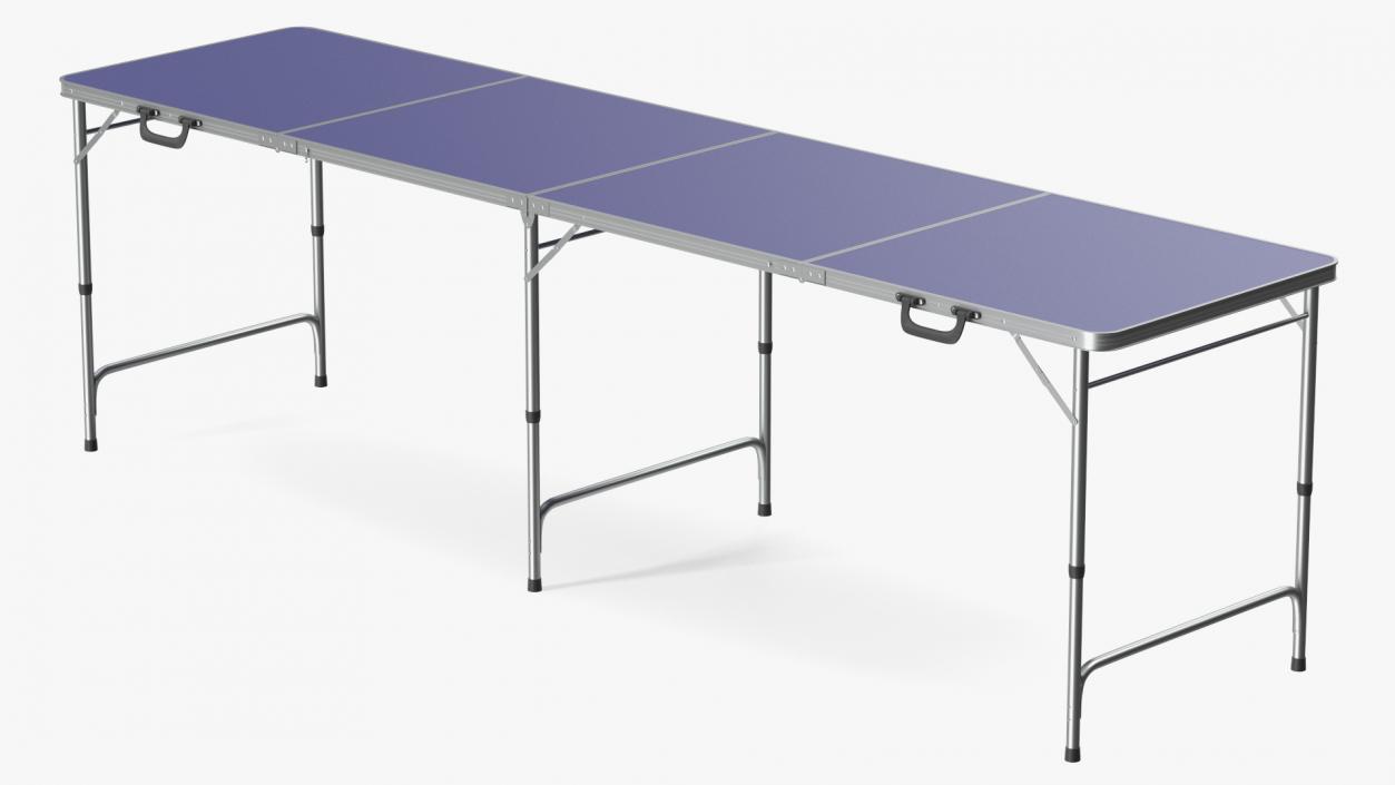 3D Portable Foldable Table model