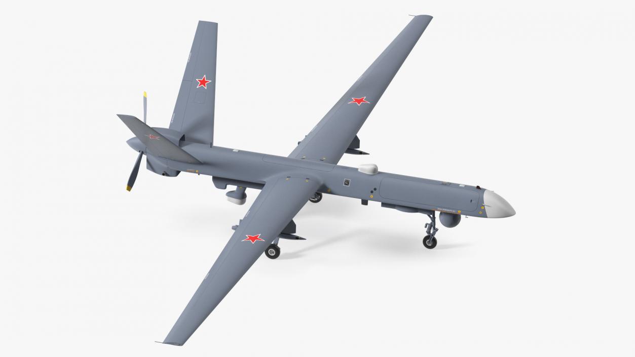 Orion Russian UAV Rigged 3D model