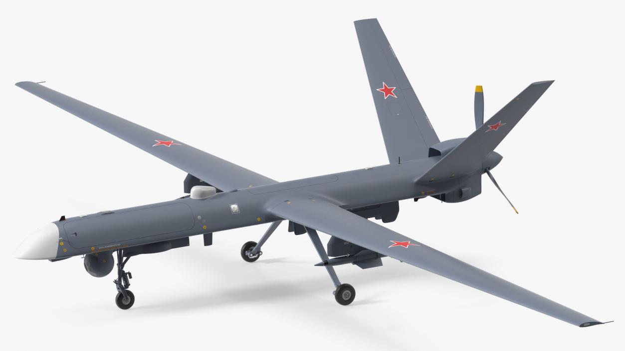 Orion Russian UAV Rigged 3D model