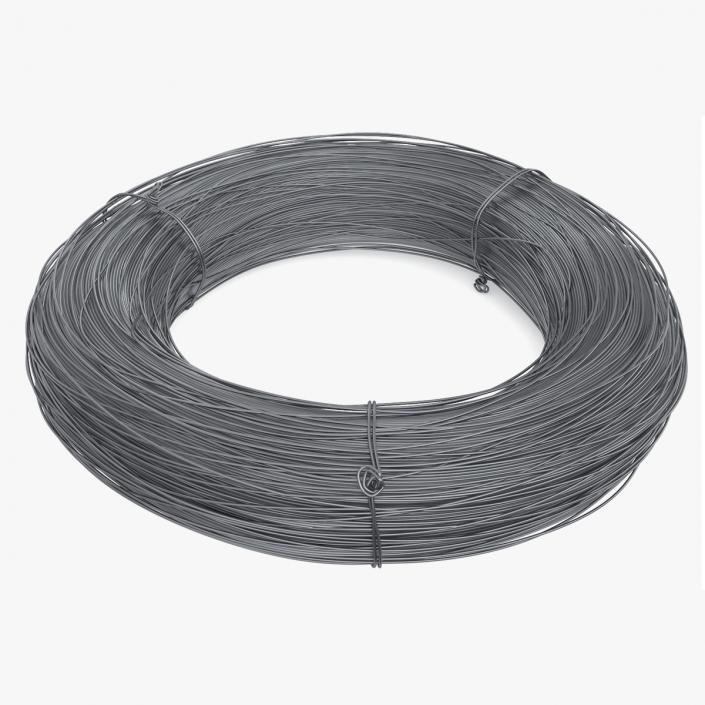 3D model Stainless Steel Wire Coil