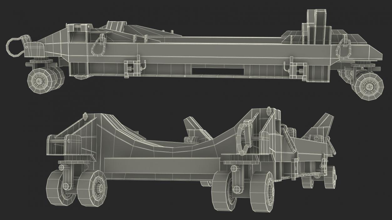 Bomb Trolley 2 3D model