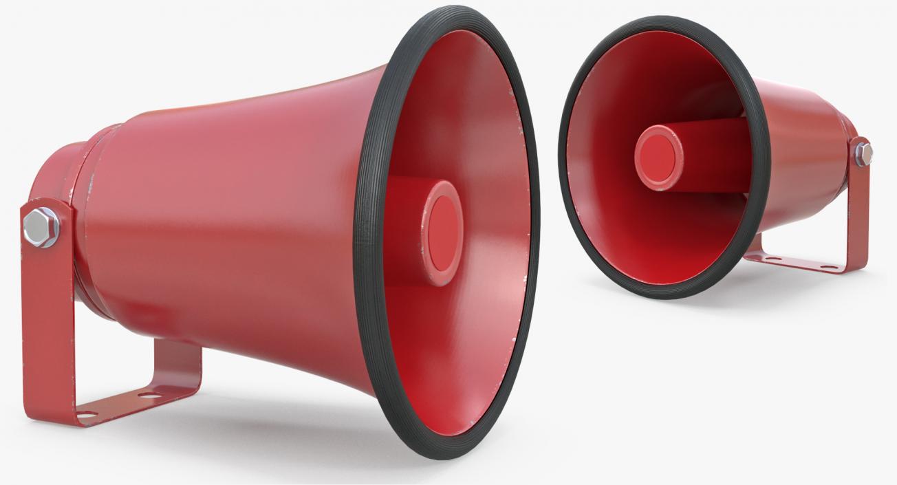 Red Horn Speaker Generic 3D model