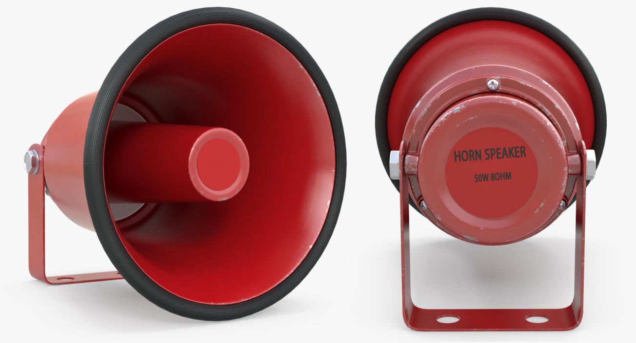 Red Horn Speaker Generic 3D model