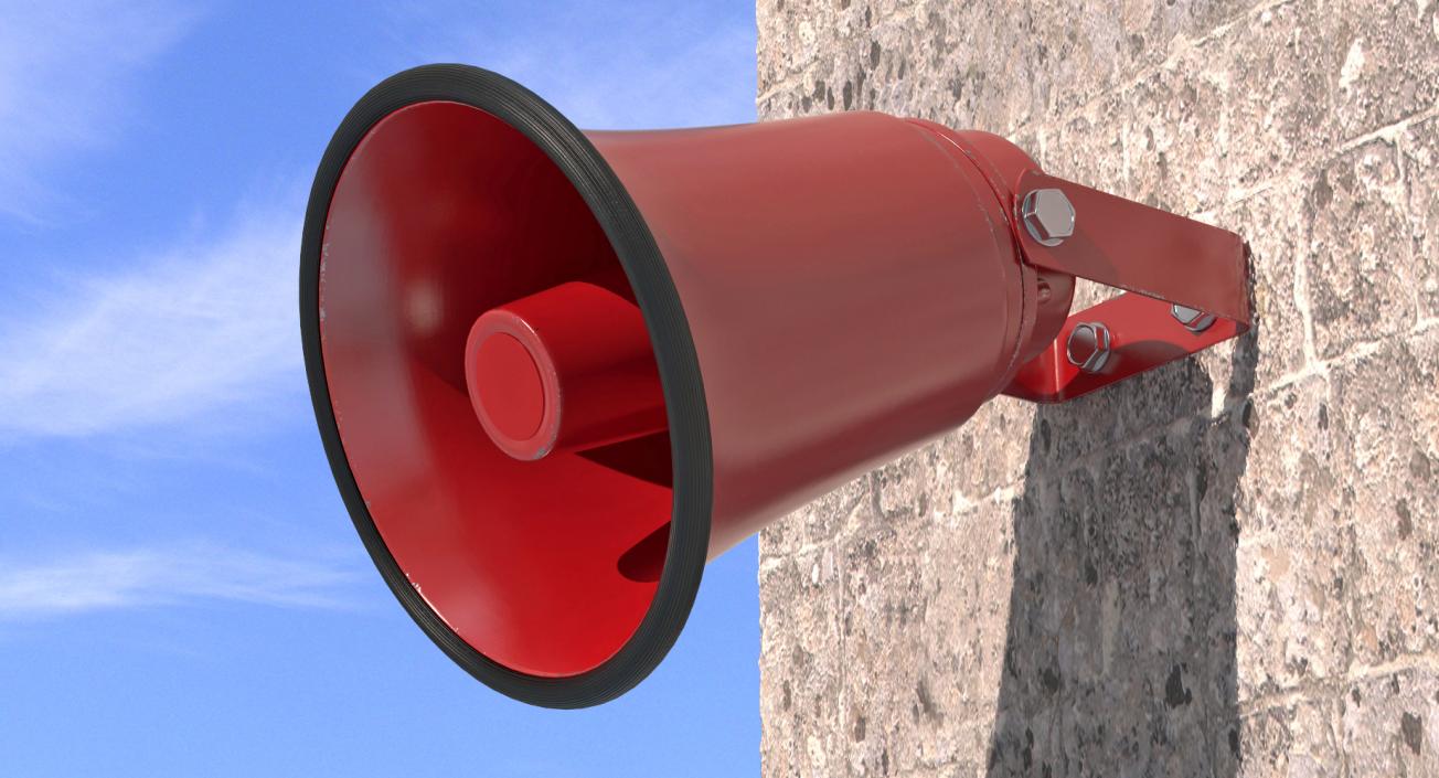 Red Horn Speaker Generic 3D model