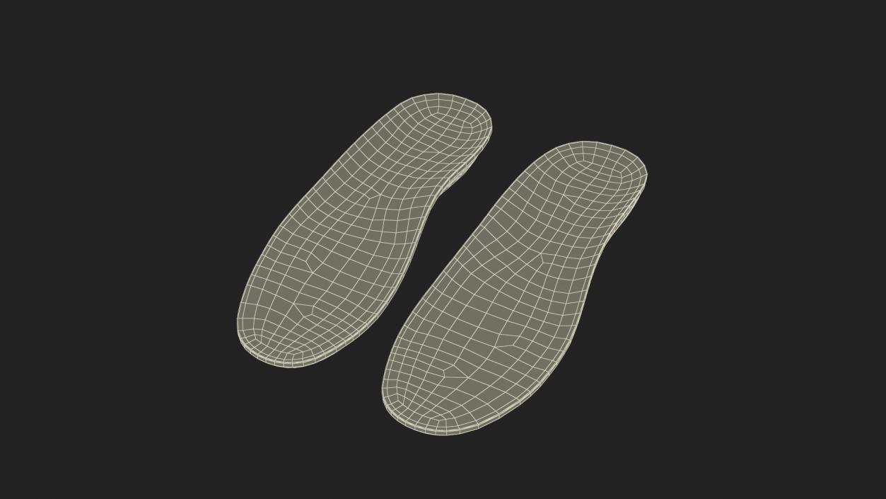 3D Orthopedic Sport Shoe Insole model