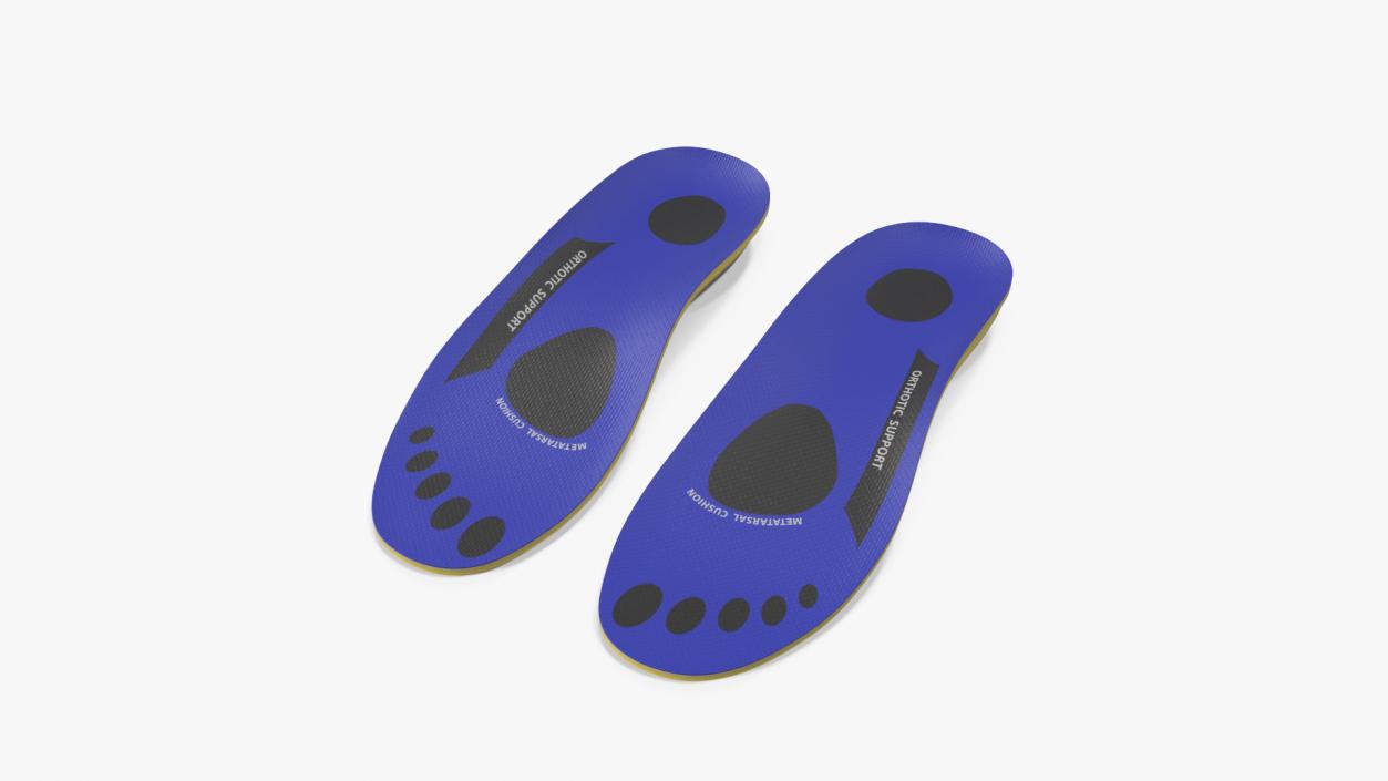 3D Orthopedic Sport Shoe Insole model