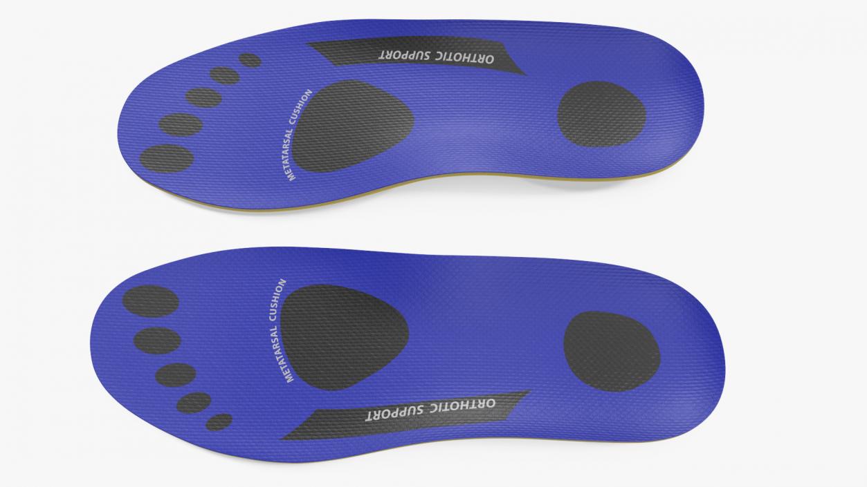 3D Orthopedic Sport Shoe Insole model