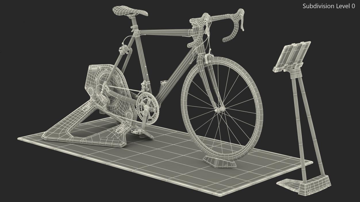 Tacx NEO 2T Smart Trainer And Bike 3D model